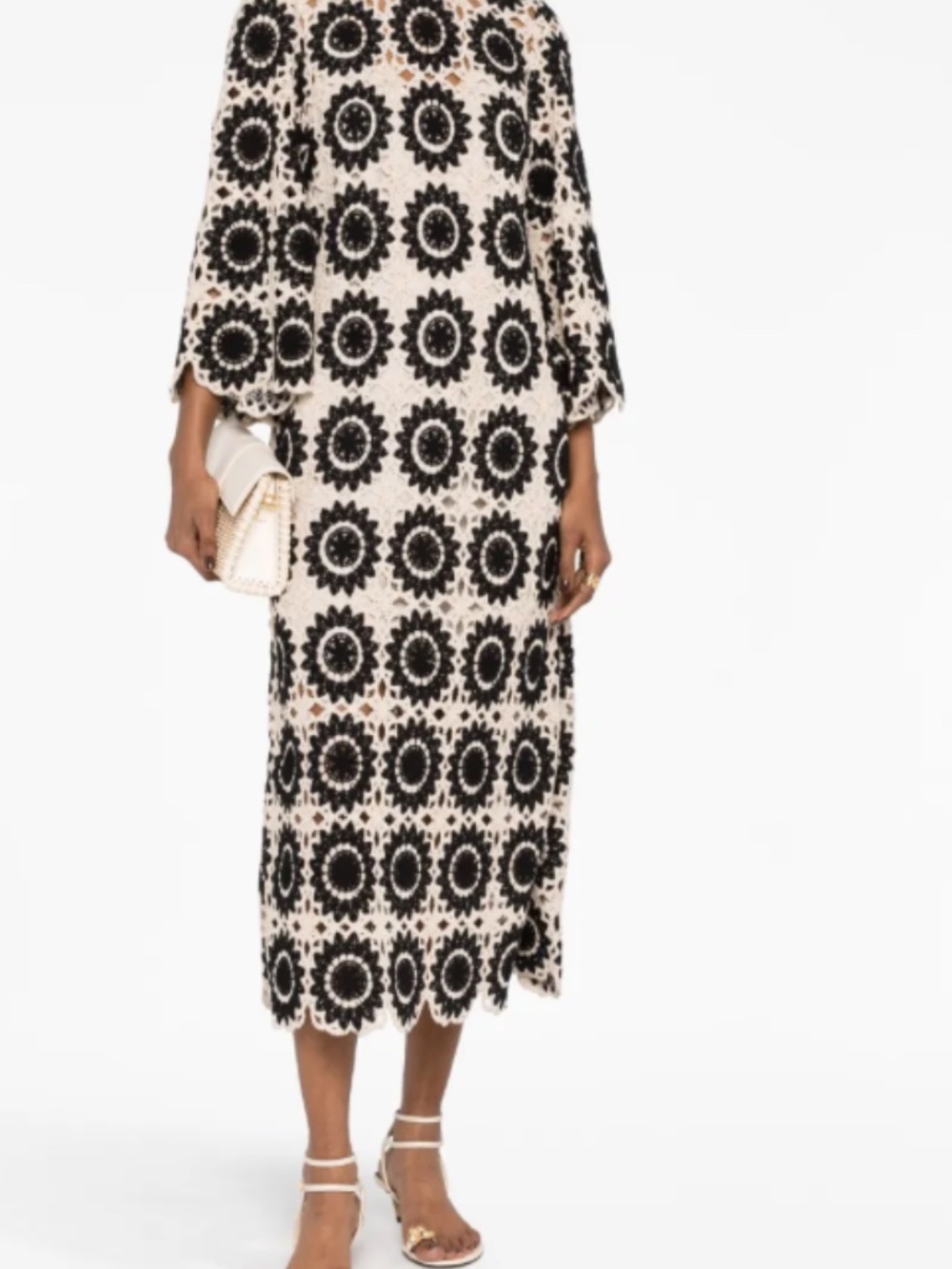 Zimmermann Floral Print Midi Length Dress